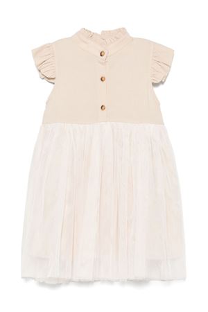 beige cotton dress DONSJE KIDS | 406290000037